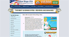 Desktop Screenshot of online-bingo.us